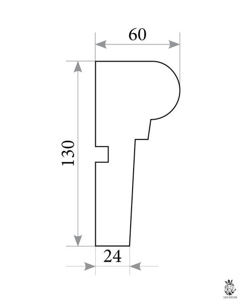 Молдинг ML 113 молдинг-ml-113 фото