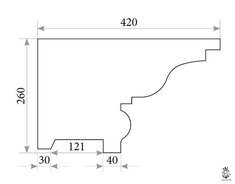 Карниз KR 112 KR 112 фото