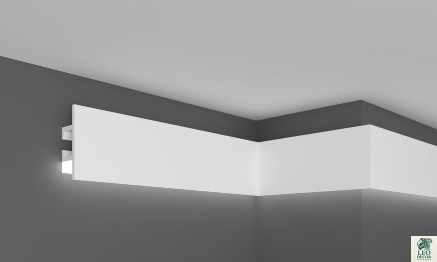 Молдинг полімерний для LED освітлення Grand Decor KH 907 KH 907 фото