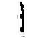 Interior Molding AAZL003291AA006243 (Polyurethane)