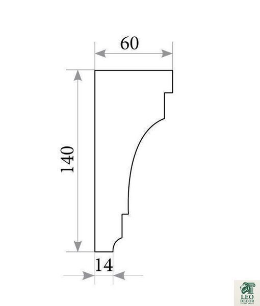Карниз KR 134 карниз-kr-134 фото