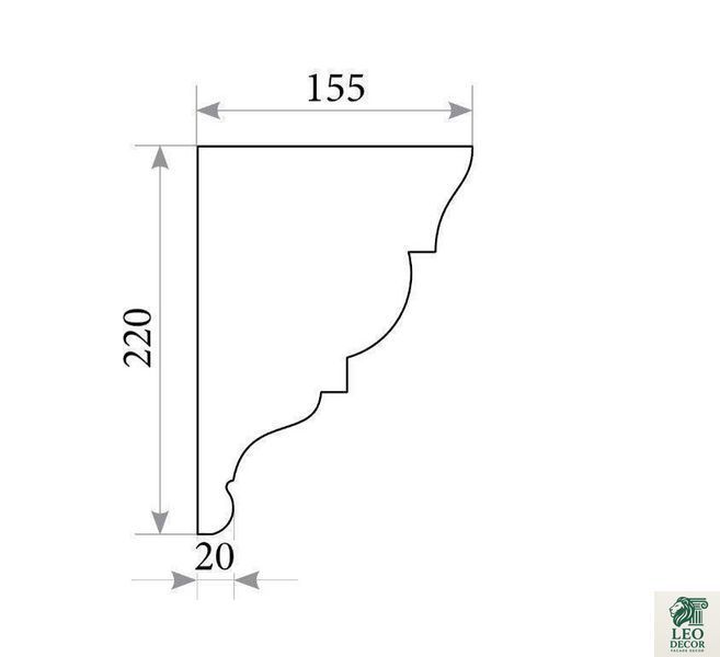 Карниз KR 143 карниз-kr-143 фото