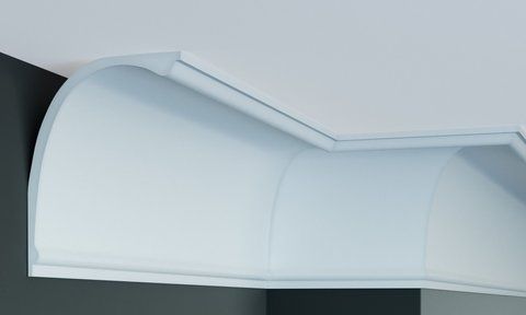 Карниз поліуретановий гладкий Gaudi Decor P 888 P 888 фото